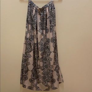 High Waisted Maxi Skirt